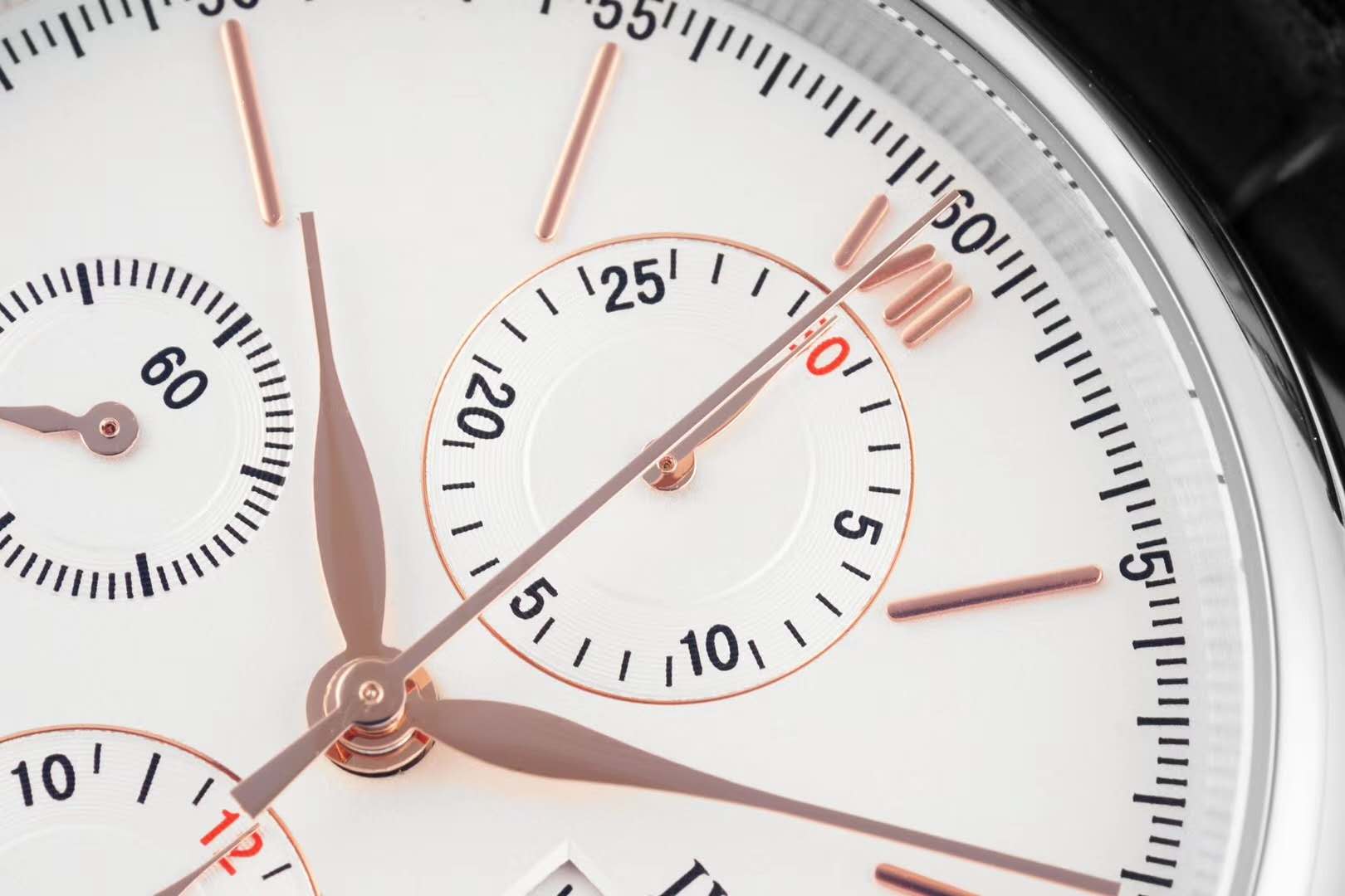 Portofino Chronograph IW391031 Edition “150 Years” White Dial in Steel