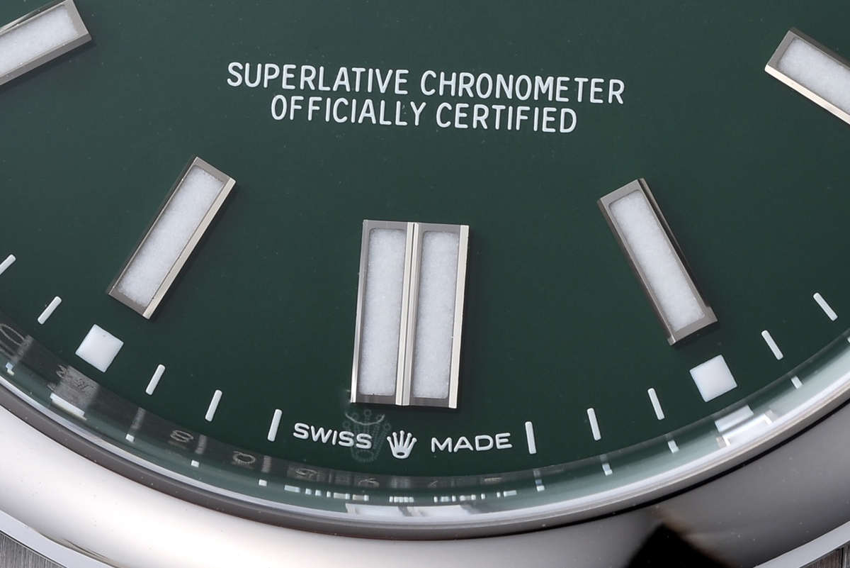 Oyster Perpetual 41mm Green Dial 124300